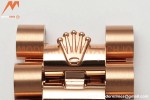 Rolex - DayDate 228235 Gain Weight 40mm Flt Pres RG/RG Black/Rmn KF VR3255