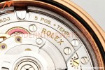 Rolex - DayDate 228235 Gain Weight 40mm Flt Pres RG/RG Green/Rmn KF VR3255