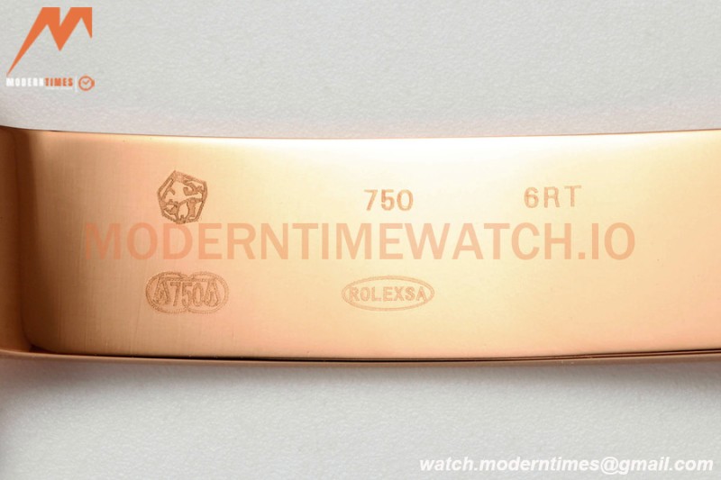 Rolex - DayDate 228235 Gain Weight 40mm Flt Pres RG/RG Wht/Rmn KF VR3255