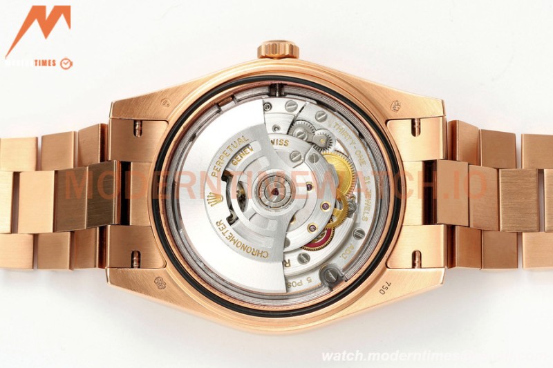 Rolex - DayDate 228235 Gain Weight 40mm Flt Pres RG/RG Wht/Rmn KF VR3255