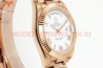 Rolex - DayDate 228235 Gain Weight 40mm Flt Pres RG/RG Wht/Rmn KF VR3255