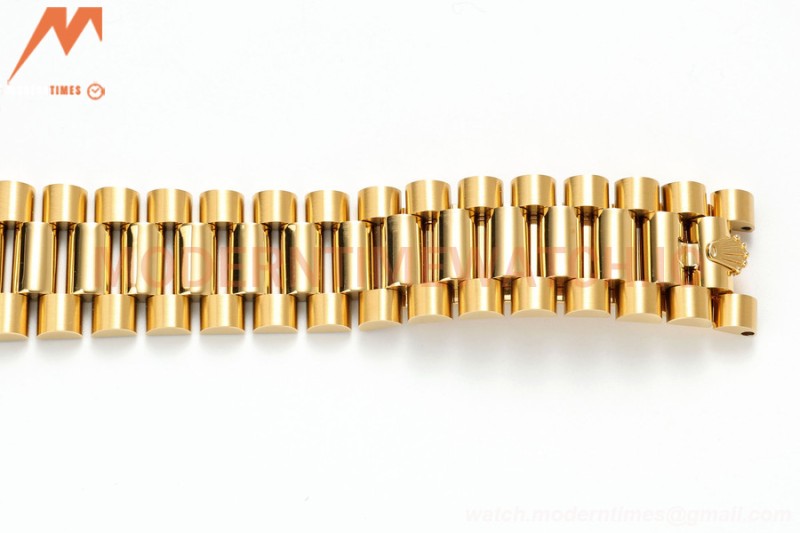 Rolex - DayDate 228238 Gain Weight 40mm Flt Pres YG/YG Silv/Rmn KF VR3255