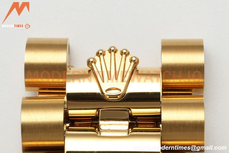 Rolex - DayDate 228238 Gain Weight 40mm Flt Pres YG/YG Silv/Rmn KF VR3255