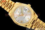 Rolex - DayDate 228238 Gain Weight 40mm Flt Pres YG/YG Silv/Rmn KF VR3255