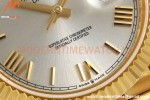 Rolex - DayDate 228238 Gain Weight 40mm Flt Pres YG/YG Silv/Rmn KF VR3255