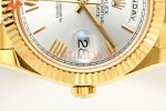 Rolex - DayDate 228238 Gain Weight 40mm Flt Pres YG/YG Silv/Rmn KF VR3255