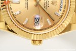 Rolex - DayDate 228238 Gain Weight 40mm Flt Pres YG/YG Gold/Dia KF VR3255