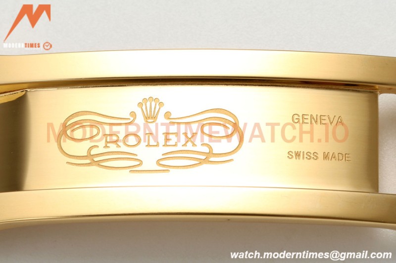 Rolex - DayDate 228238 Gain Weight 40mm Flt Pres YG/YG Wht/Rmn KF VR3255