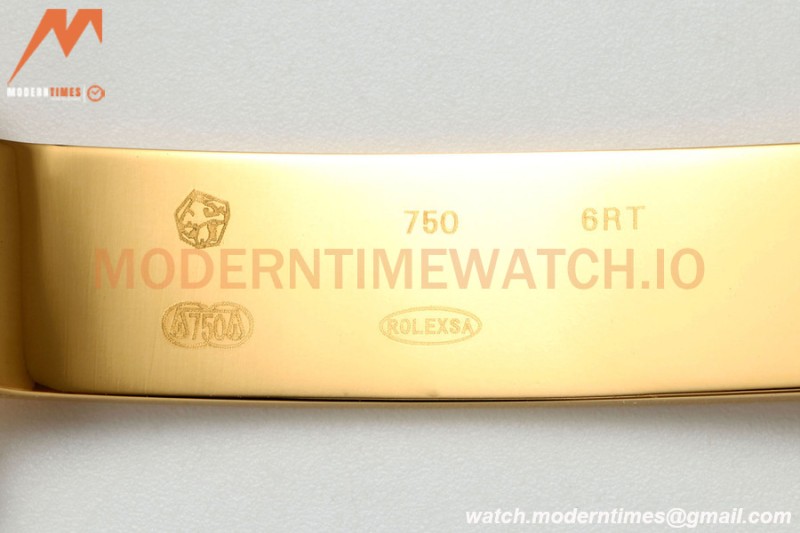 Rolex - DayDate 228238 Gain Weight 40mm Flt Pres YG/YG Wht/Rmn KF VR3255