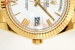 Rolex - DayDate 228238 Gain Weight 40mm Flt Pres YG/YG Wht/Rmn KF VR3255