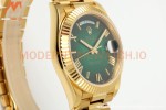 Rolex - DayDate 228238 Gain Weight 40mm Flt Pres YG/YG Grn Ombre/Rmn KF VR3255