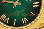 Rolex - DayDate 228238 Gain Weight 40mm Flt Pres YG/YG Grn Ombre/Rmn KF VR3255