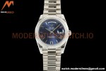 Rolex - DayDate 228239 Gain Weight 40mm Flt Pres SS/SS Blue/Rmn KF VR3255