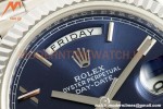 Rolex - DayDate 228239 Gain Weight 40mm Flt Pres SS/SS Blue/Rmn KF VR3255