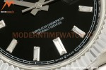 Rolex - DayDate 228239 Gain Weight 40mm Flt Pres SS/SS Blk/Stk KF VR3255