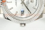 Rolex - DayDate 228239 Gain Weight 40mm Flt Pres SS/SS Silv/Dia KF VR3255