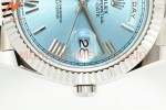 Rolex - DayDate 228236 Gain Weight 40mm Flt Pres SS/SS I-Blu/Rmn KF VR3255