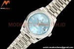 Rolex - DayDate 228236 Gain Weight 40mm Flt Pres SS/SS I-Blu/Dia KF VR3255
