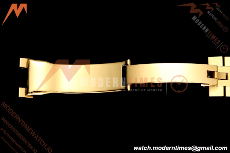Rolex - DayDate 128238 Gain Weight 36mm Flt Pres YG/YG Gold/Dia KF A2836