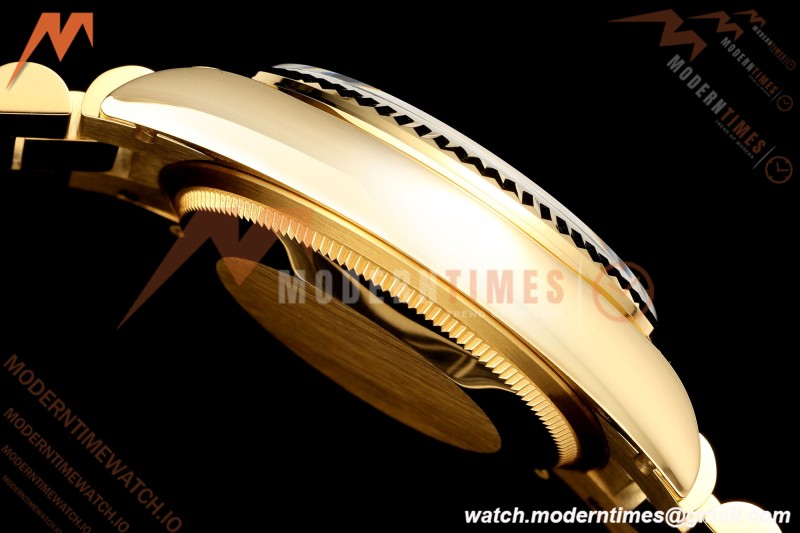 Rolex - DayDate 128238 Gain Weight 36mm Flt Pres YG/YG Gold/Dia KF A2836