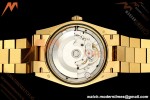 Rolex - DayDate 128238 Gain Weight 36mm Flt Pres YG/YG Gold/Dia KF A2836