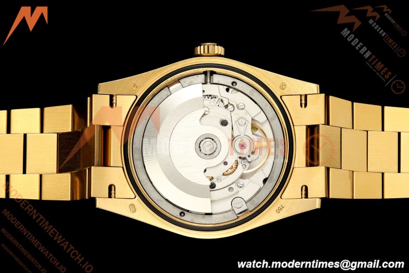 Rolex - DayDate 128238 Gain Weight 36mm Flt Pres YG/YG Gold/Dia KF A2836