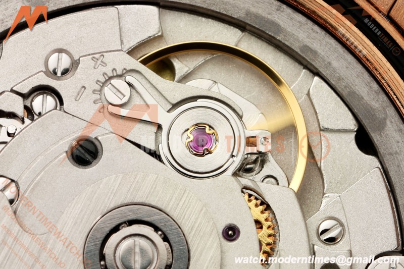 Rolex - DayDate 128235 Gain Weight 36mm Flt Pres RG/RG Silv/Dia KF A2836