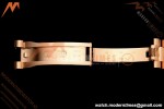Rolex - DayDate 128235 Gain Weight 36mm Flt Pres RG/RG Silv/Dia KF A2836