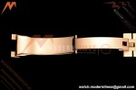 Rolex - DayDate 128235 Gain Weight 36mm Flt Pres RG/RG Silv/Dia KF A2836