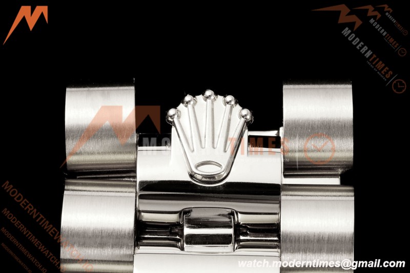 Rolex - DayDate 128239 Gain Weight 36mm Flt Pres SS/SS Blu/Dia KF A2836