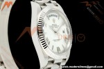 Rolex - DayDate 228239 Gain Weight 40mm Flt Pres SS/SS Wht/Rmn VSF DD3255