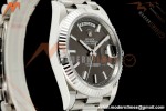 Rolex - DayDate 228239 Gain Weight 40mm Flt Pres SS/SS Gry/Stk VSF DD3255