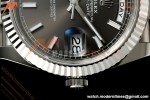 Rolex - DayDate 228239 Gain Weight 40mm Flt Pres SS/SS Gry/Stk VSF DD3255