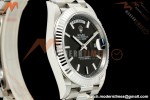 Rolex - DayDate 228239 Gain Weight 40mm Flt Pres SS/SS Blk/Stk VSF DD3255