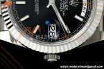 Rolex - DayDate 228239 Gain Weight 40mm Flt Pres SS/SS Blk/Stk VSF DD3255