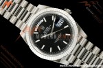 Rolex - DayDate 228239 Gain Weight 40mm Flt Pres SS/SS Blk/Stk VSF DD3255