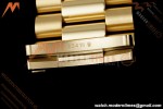 Rolex - DayDate 228238 Gain Weight 40mm Flt Pres YG/YG Grn/Rmn VSF DD3255 | 롤렉스 - 데이데이트 228238 Gain Weight 40mm 플루티드 프레지던트 옐로우 골드/옐로우 골드 그린/로마 숫자 VSF DD3255