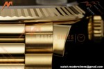 Rolex - DayDate 228238 Gain Weight 40mm Flt Pres YG/YG Grn/Rmn VSF DD3255 | 롤렉스 - 데이데이트 228238 Gain Weight 40mm 플루티드 프레지던트 옐로우 골드/옐로우 골드 그린/로마 숫자 VSF DD3255