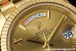 Rolex - DayDate 228238 Gain Weight 40mm Flt Pres YG/YG Champ/Rmn VSF DD3255