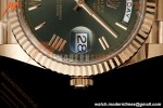 Rolex - DayDate 228235 Gain Weight 40mm Flt Pres RG/RG Green/Rmn VSF DD3255