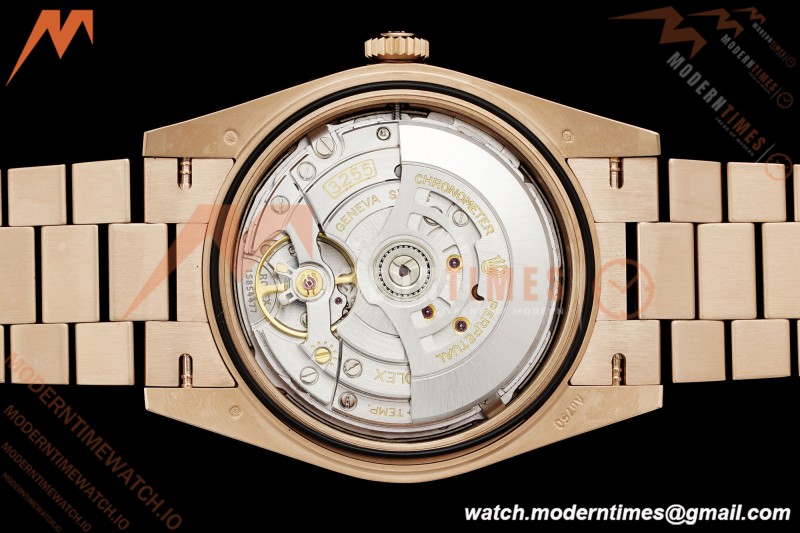 Rolex - DayDate 228235 Gain Weight 40mm Flt Pres RG/RG Champ/Rmn VSF DD3255