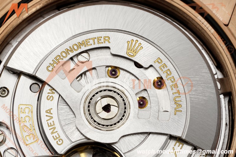 Rolex - DayDate 228235 Gain Weight 40mm Flt Pres RG/RG Brn/Rmn VSF DD3255 | 롤렉스 - 데이데이트 228235 Gain Weight 40mm 플루티드 프레지던트 로즈 골드/로즈 골드 브라운/로마 숫자 VSF DD3255