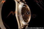 Rolex - DayDate 228235 Gain Weight 40mm Flt Pres RG/RG Brn/Rmn VSF DD3255 | 롤렉스 - 데이데이트 228235 Gain Weight 40mm 플루티드 프레지던트 로즈 골드/로즈 골드 브라운/로마 숫자 VSF DD3255
