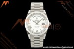 Rolex - DayDate 228239 Gain Weight 40mm Flt Pres SS/SS Wht/Rmn VSF V2 DD3255