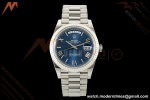 Rolex - DayDate 228239 Gain Weight 40mm Flt Pres SS/SS Blu/Rmn VSF V2 DD3255