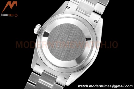 Rolex - DayDate 36mm 128349 Flt Pres SS/SS Turquoise Blue/Dia RAF A2836