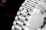 Rolex - DayDate 36mm 128349 Flt Pres SS/SS Turquoise Blue/Dia RAF A2836
