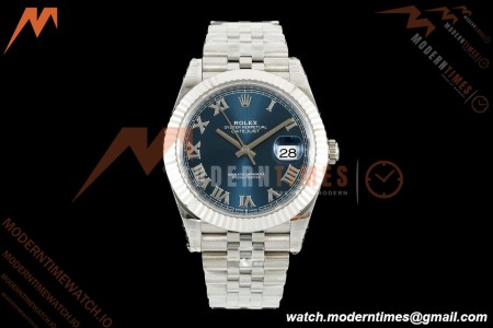 Rolex - Datejust 126334 41mm Jub Flt 904L SS/SS Blu/Rmn VSF DD3235