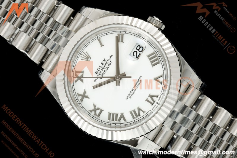 Rolex - Datejust 126334 41mm Jub Flt 904L SS/SS Wht/Rmn VSF DD3235