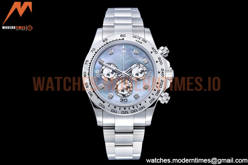Rolex - Daytona 116519 SS/SS M-Black/Dia OMF A7750